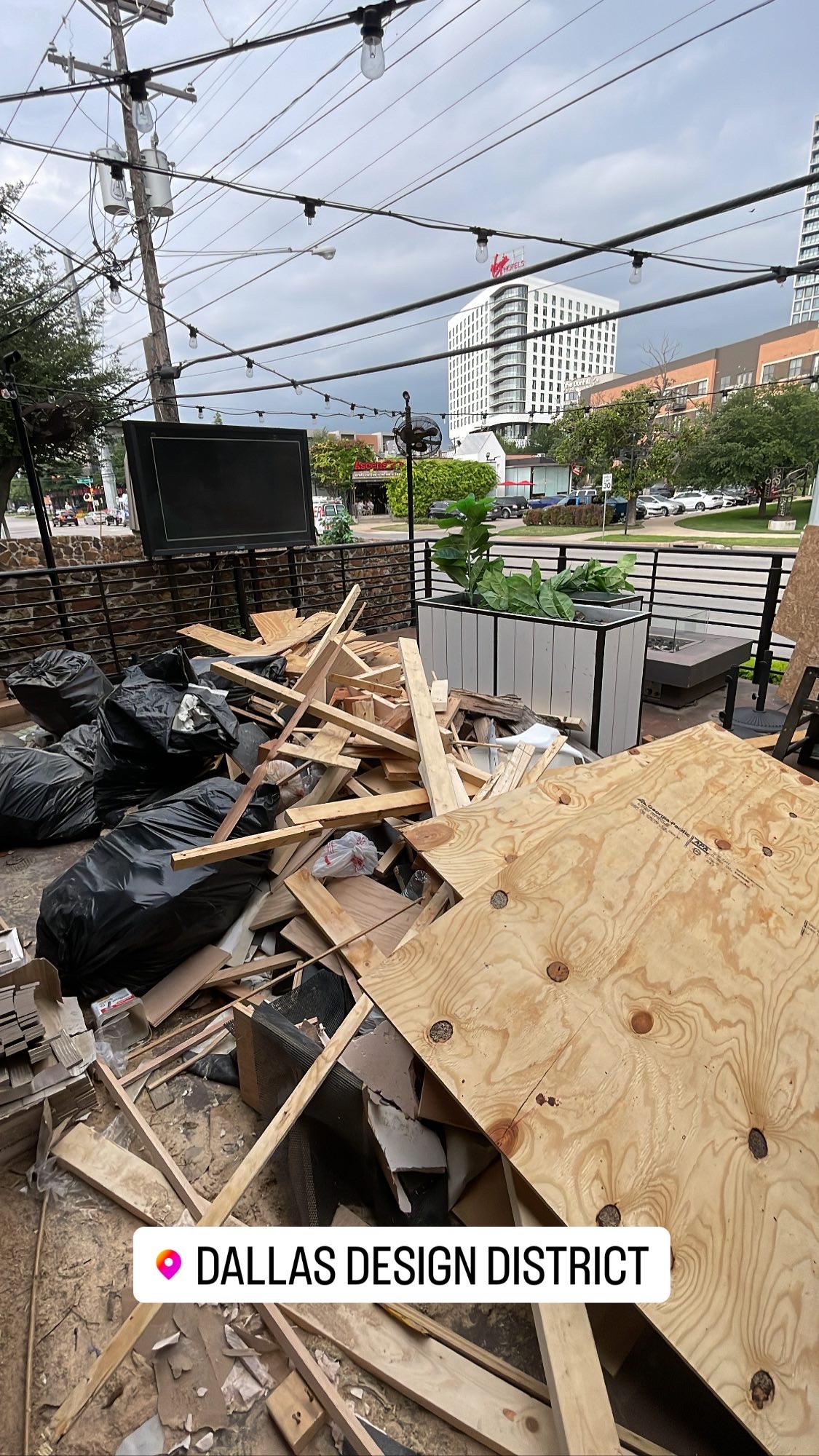 Commercial demolition project Dallas-Fort Worth junk removal